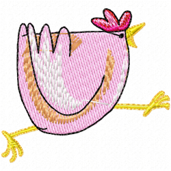 Chickens And Roosters Embroidery Design 1 Chickens And Roosters Embroidery Design 1